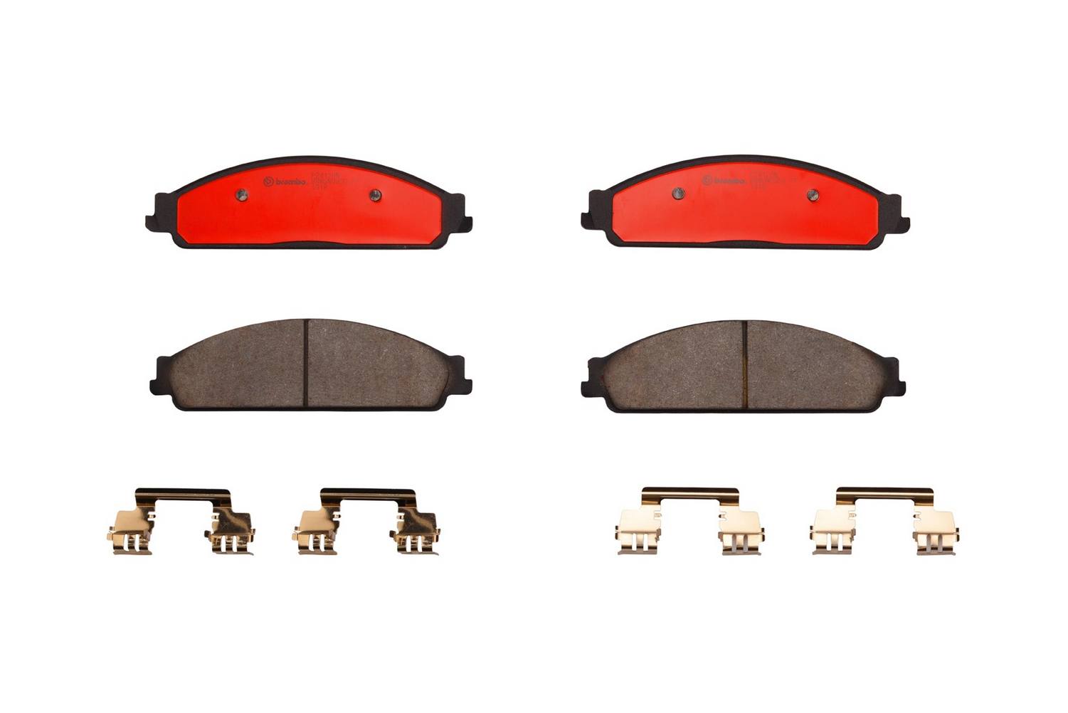 Ford Mercury Disc Brake Pad Set - Front (Ceramic) 5U2Z2V001J Brembo