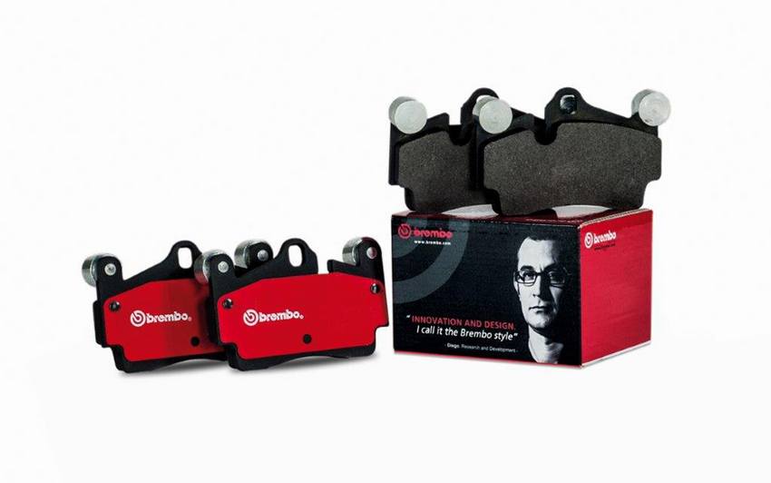 Mercury Disc Brake Pad Set - Front (Ceramic) 8M6Z2001A Brembo