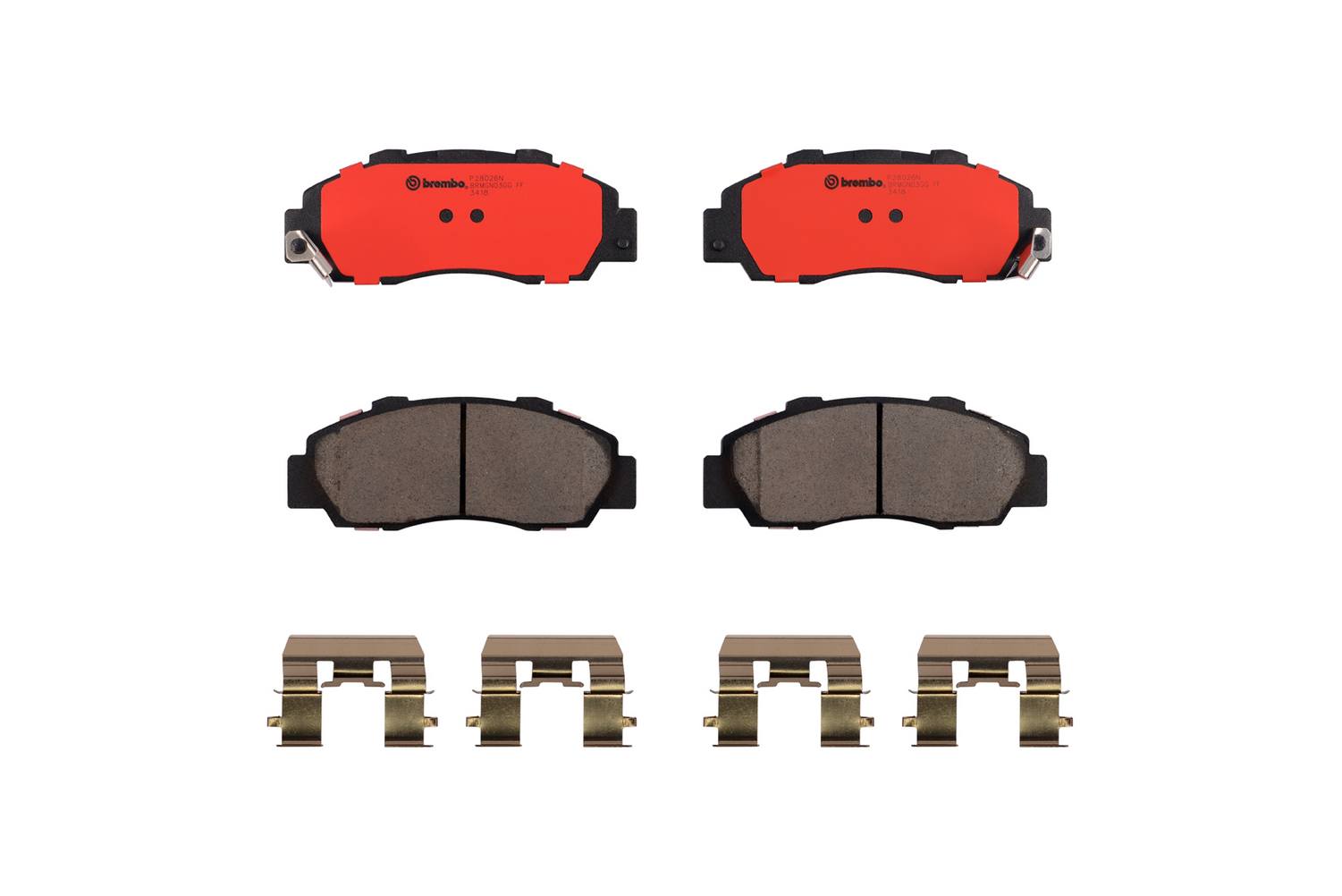 Honda Acura Isuzu Disc Brake Pad Set - Front (Ceramic) 45022SX0J02 Brembo