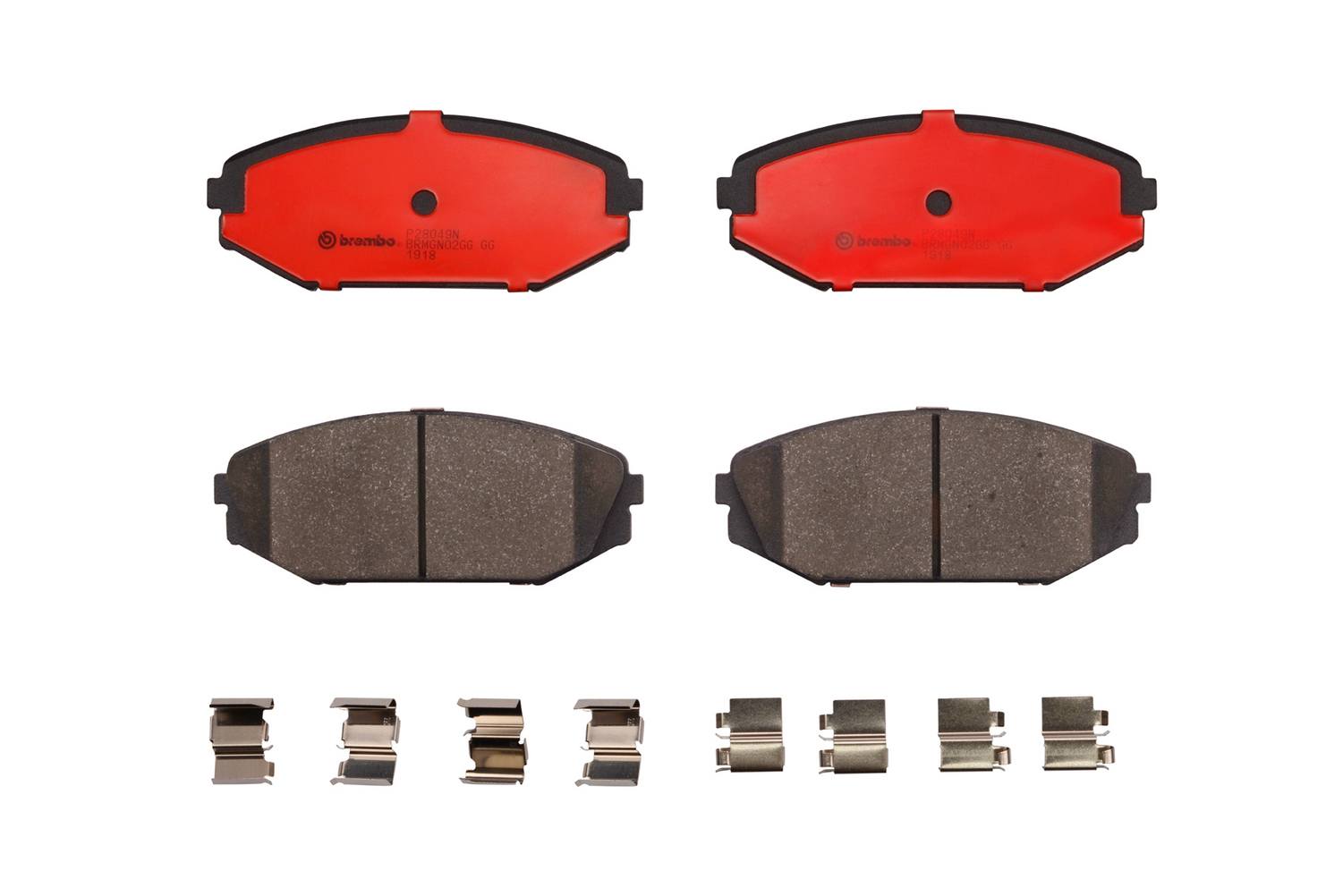 Honda Acura Disc Brake Pad Set - Front (Ceramic) 45022S0XA00 Brembo