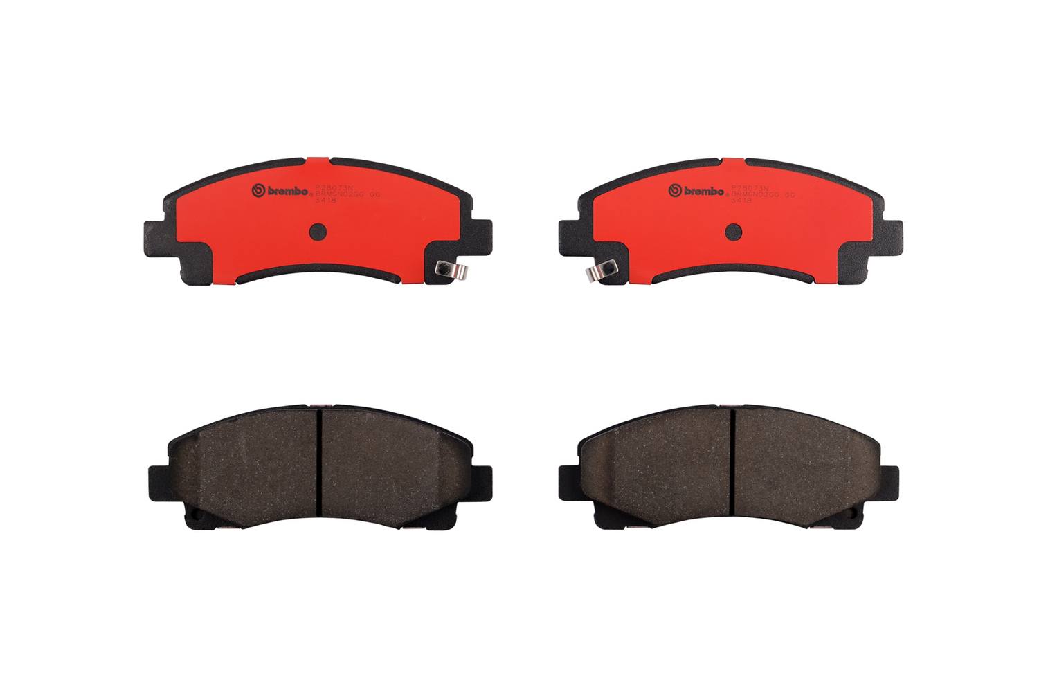 Honda Acura Disc Brake Pad Set - Front (Ceramic) 45022SJCA02 Brembo