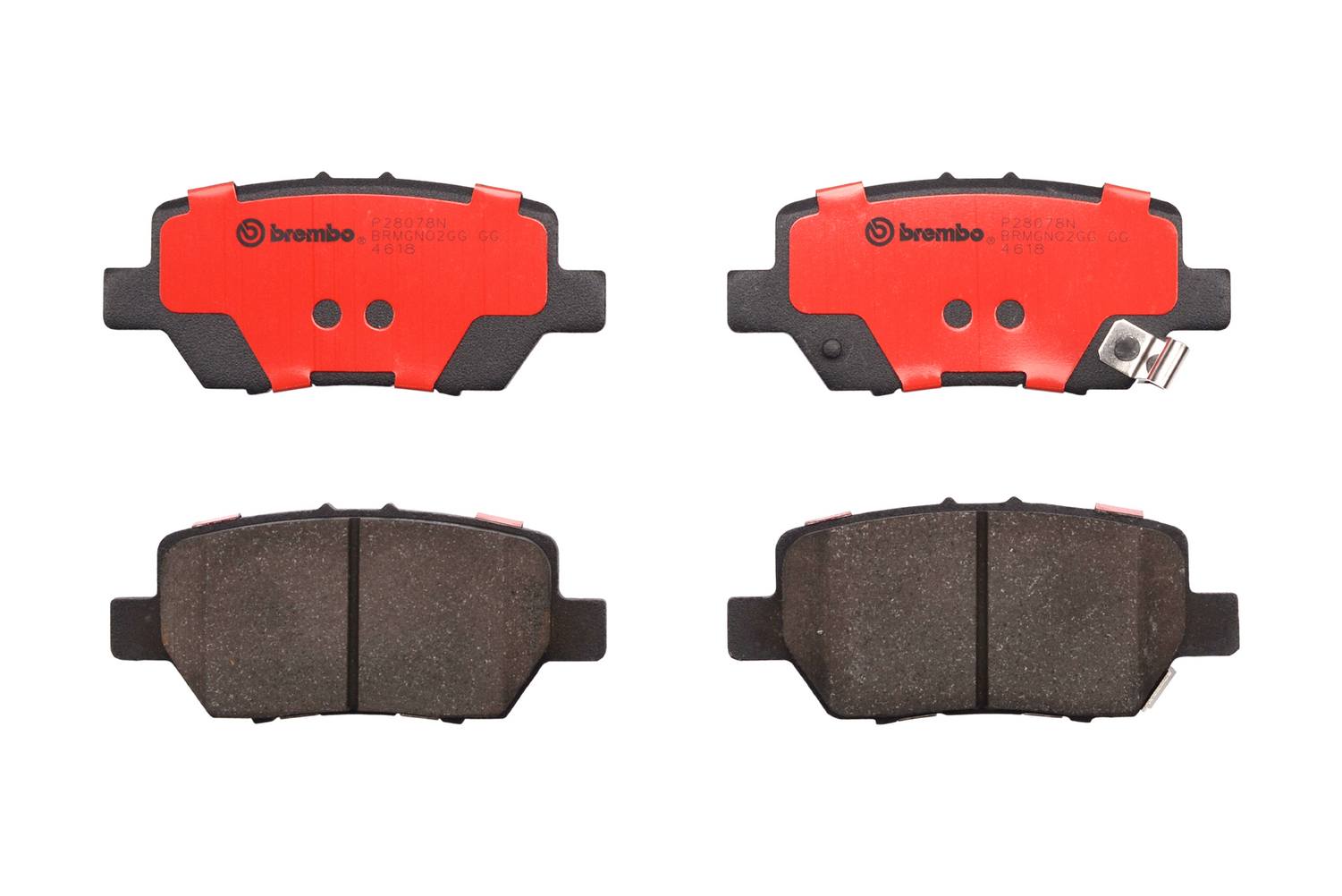 Acura Disc Brake Pad Set - Rear (Ceramic) 43022SJA000 Brembo