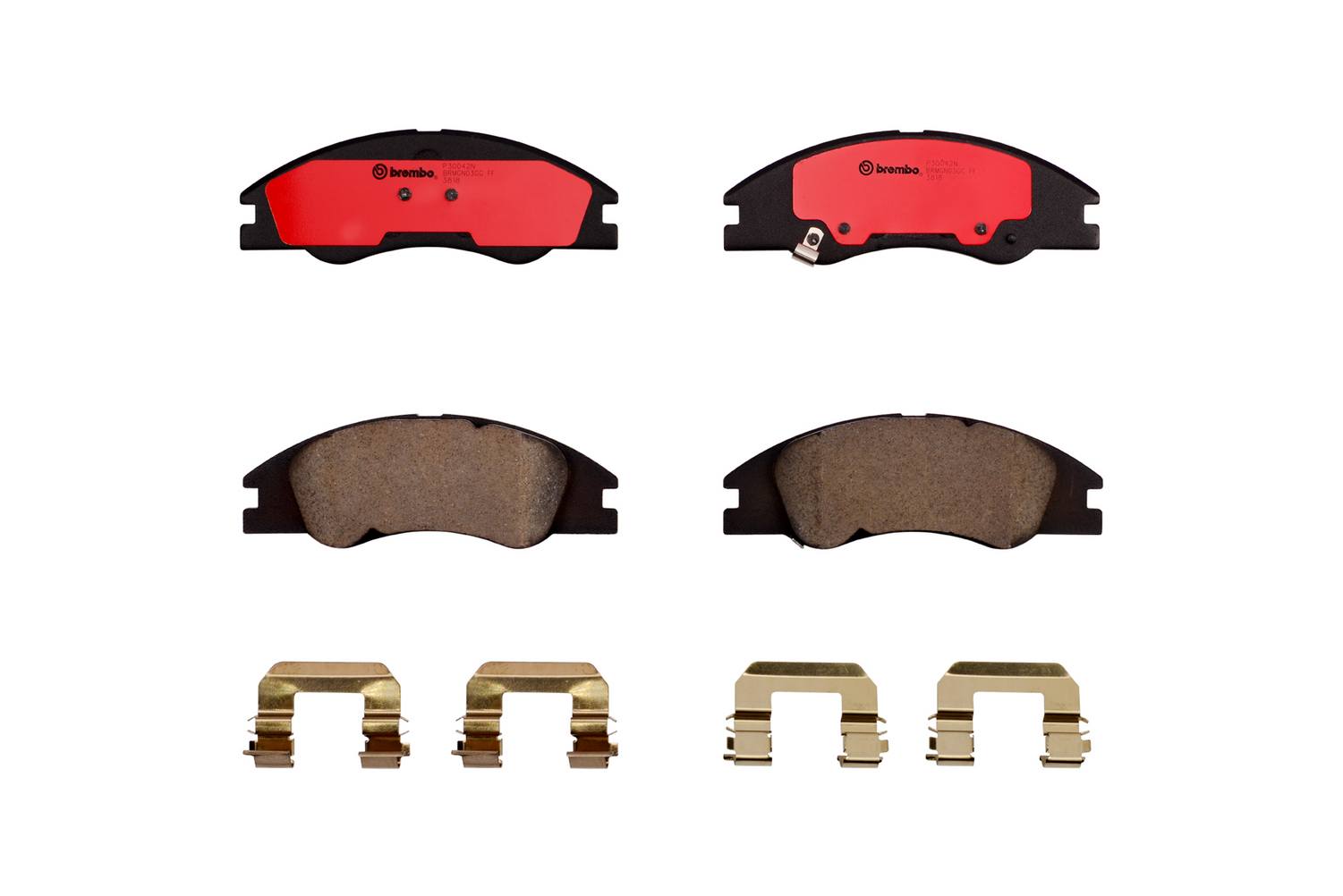 Kia Disc Brake Pad Set - Front (Ceramic) 581012FA10 Brembo