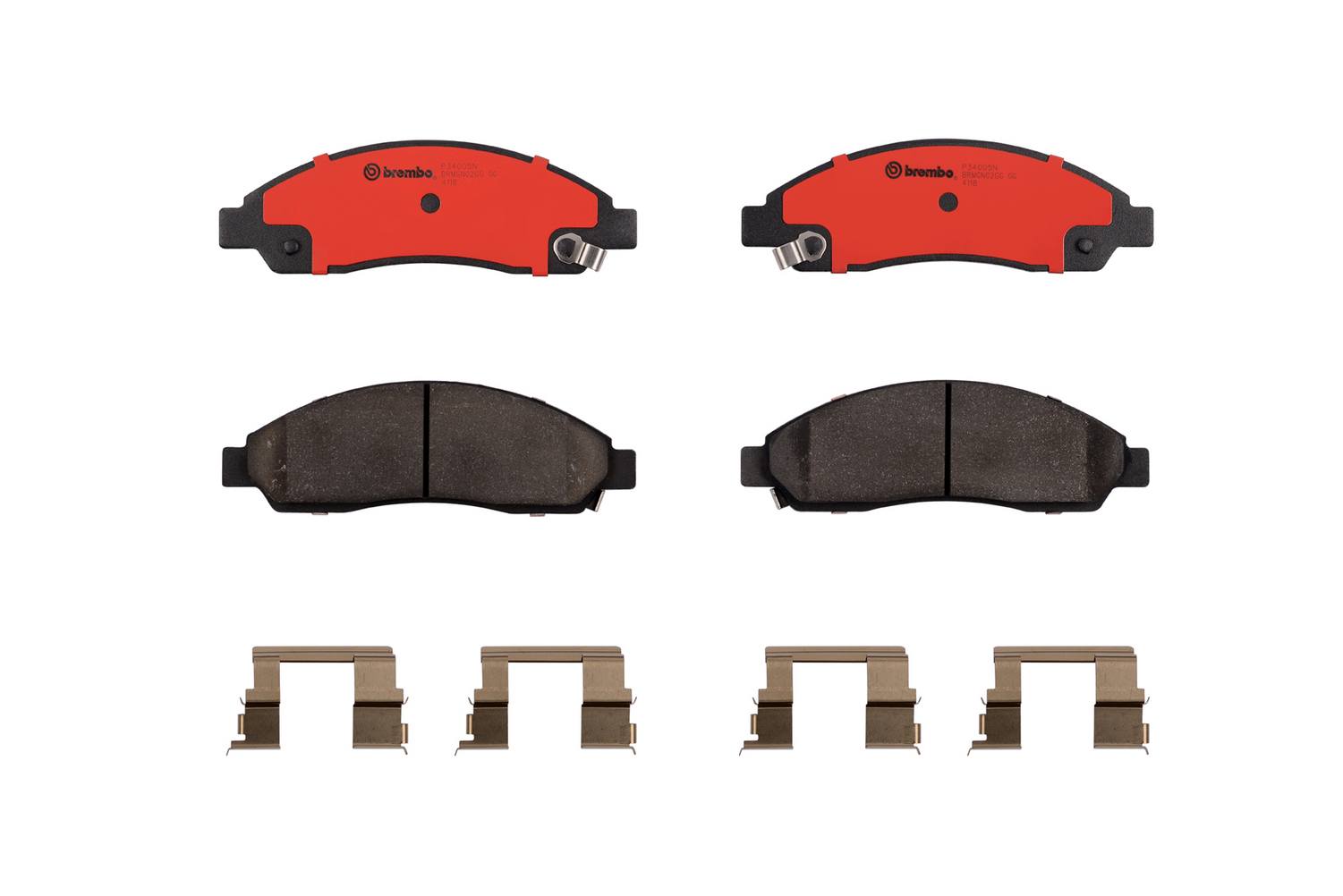 Chevrolet GMC Isuzu Disc Brake Pad Set - Front (Ceramic) 89040317 Brembo