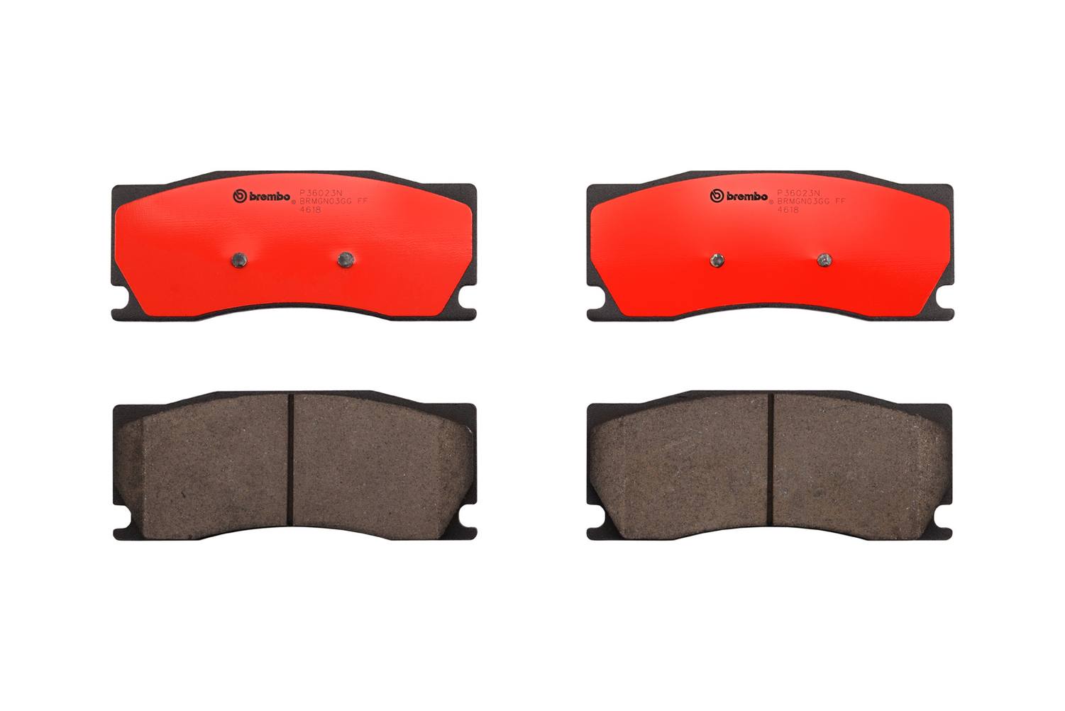 Jaguar Disc Brake Pad Set - Front (Ceramic) C2P15991 Brembo