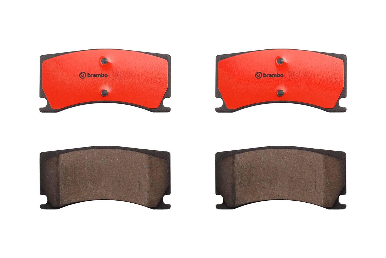 Jaguar Disc Brake Pad Set - Rear (Ceramic) C2P15994 Brembo