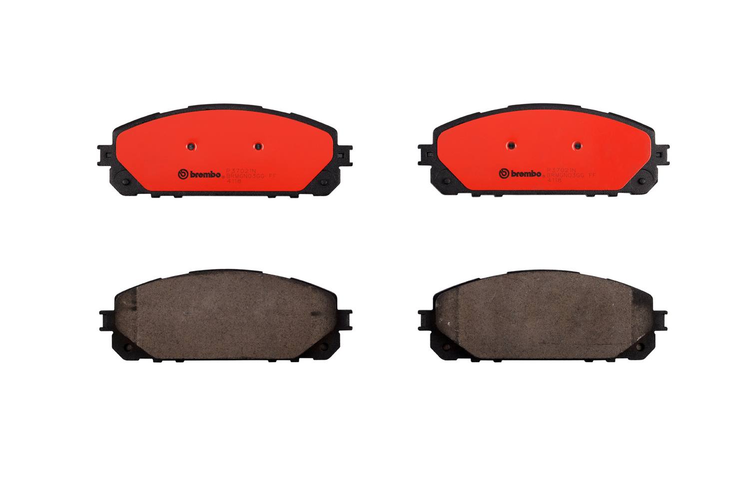 Jeep Disc Brake Pad Set - Front (Ceramic) 68227573AD Brembo