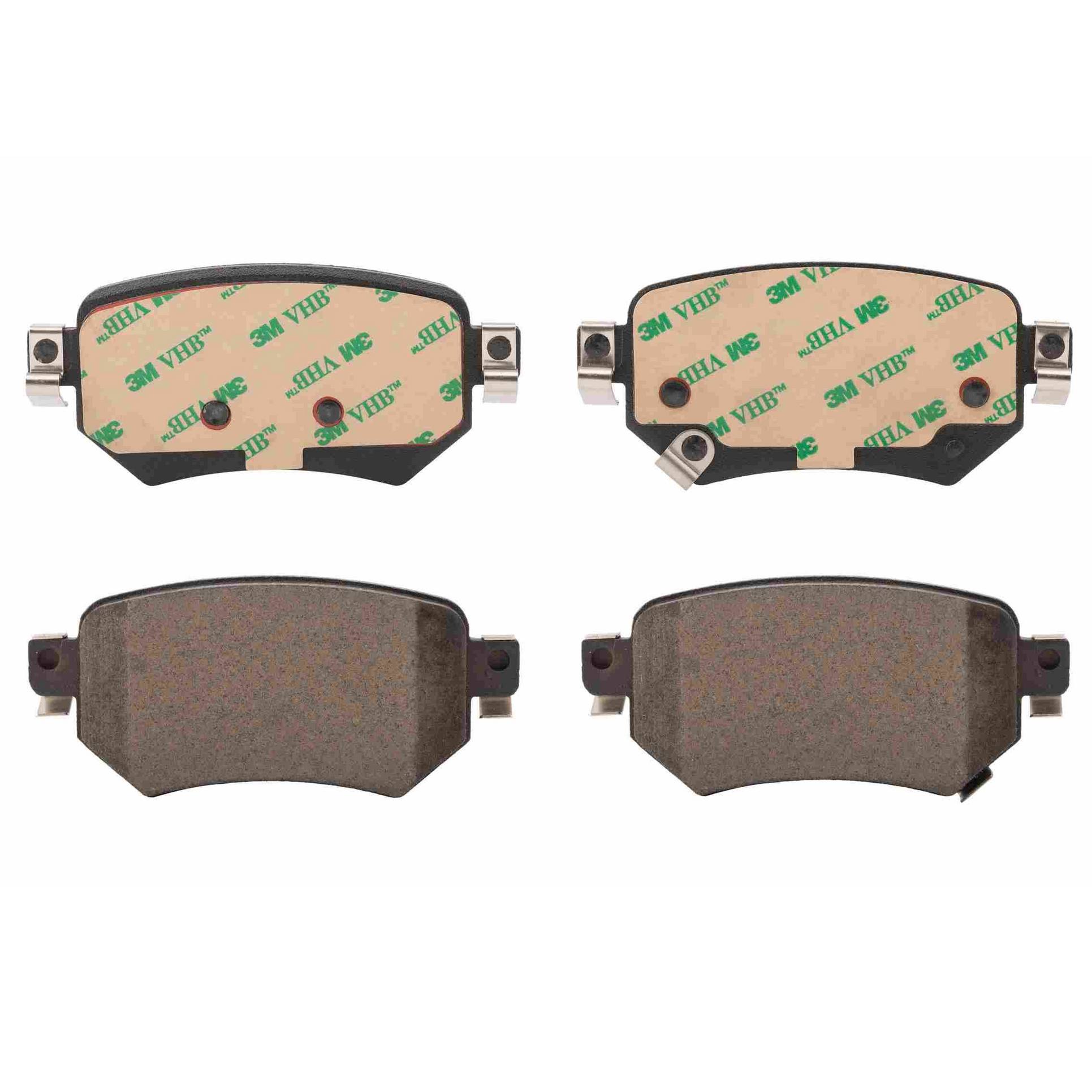 Mazda Disc Brake Pad Set - Rear (Ceramic) GVY02643ZA Brembo