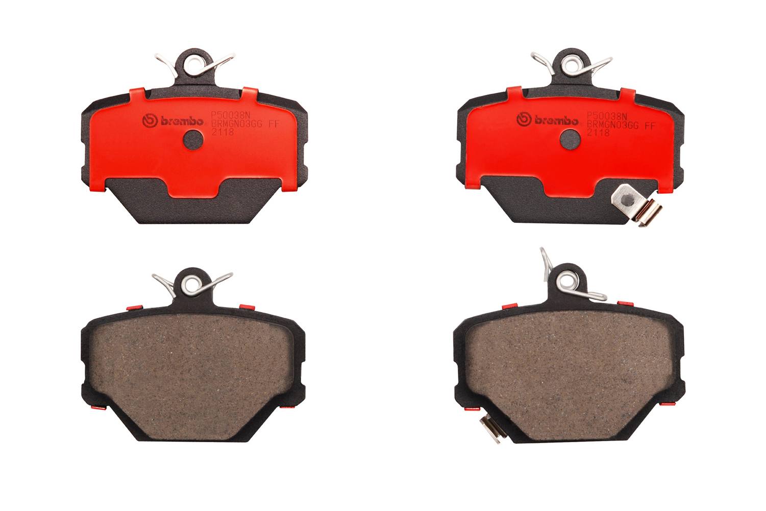 Smart Disc Brake Pad Set - Front (Ceramic) 4514210010 Brembo