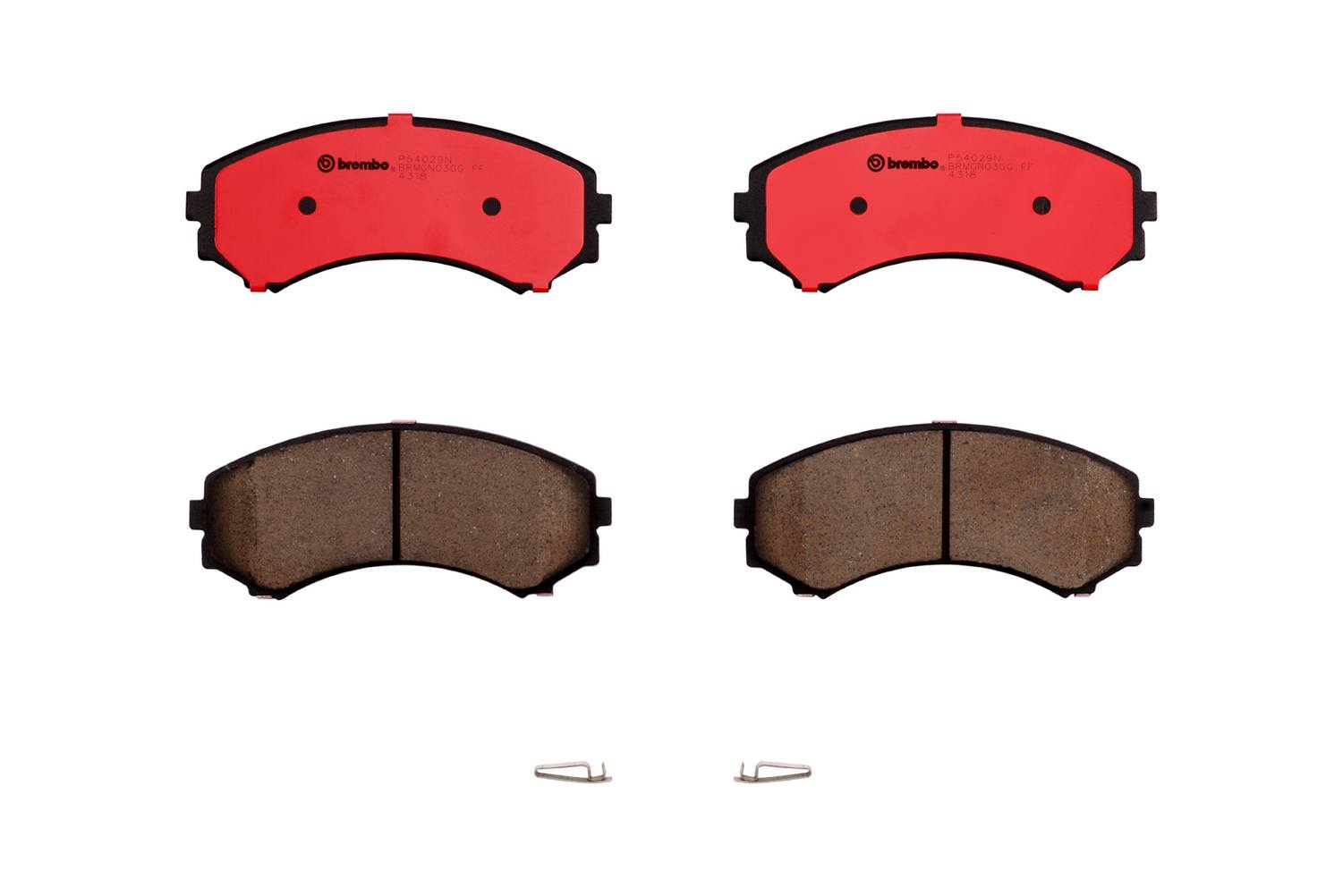 Isuzu Mazda Mitsubishi Disc Brake Pad Set - Front (Ceramic) MN116446 Brembo