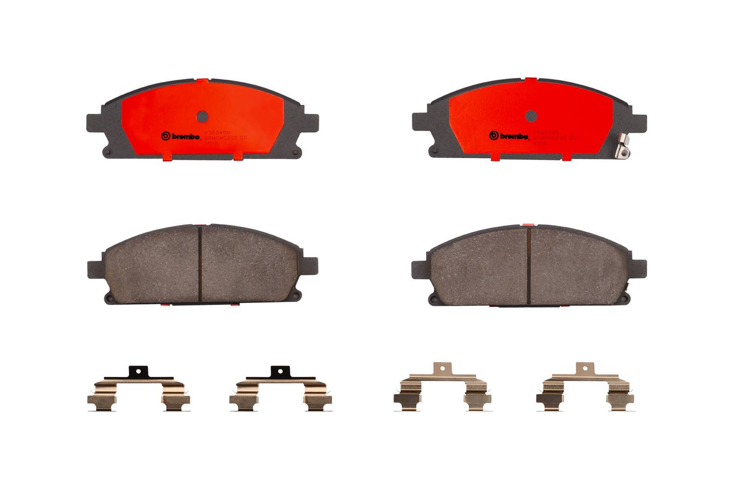 Acura Infiniti Nissan Disc Brake Pad Set - Front (Ceramic) 45022S3VA12 Brembo