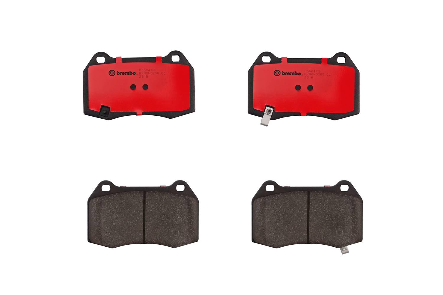 Nissan Infiniti Disc Brake Pad Set - Front (Ceramic) D1060CD00C Brembo