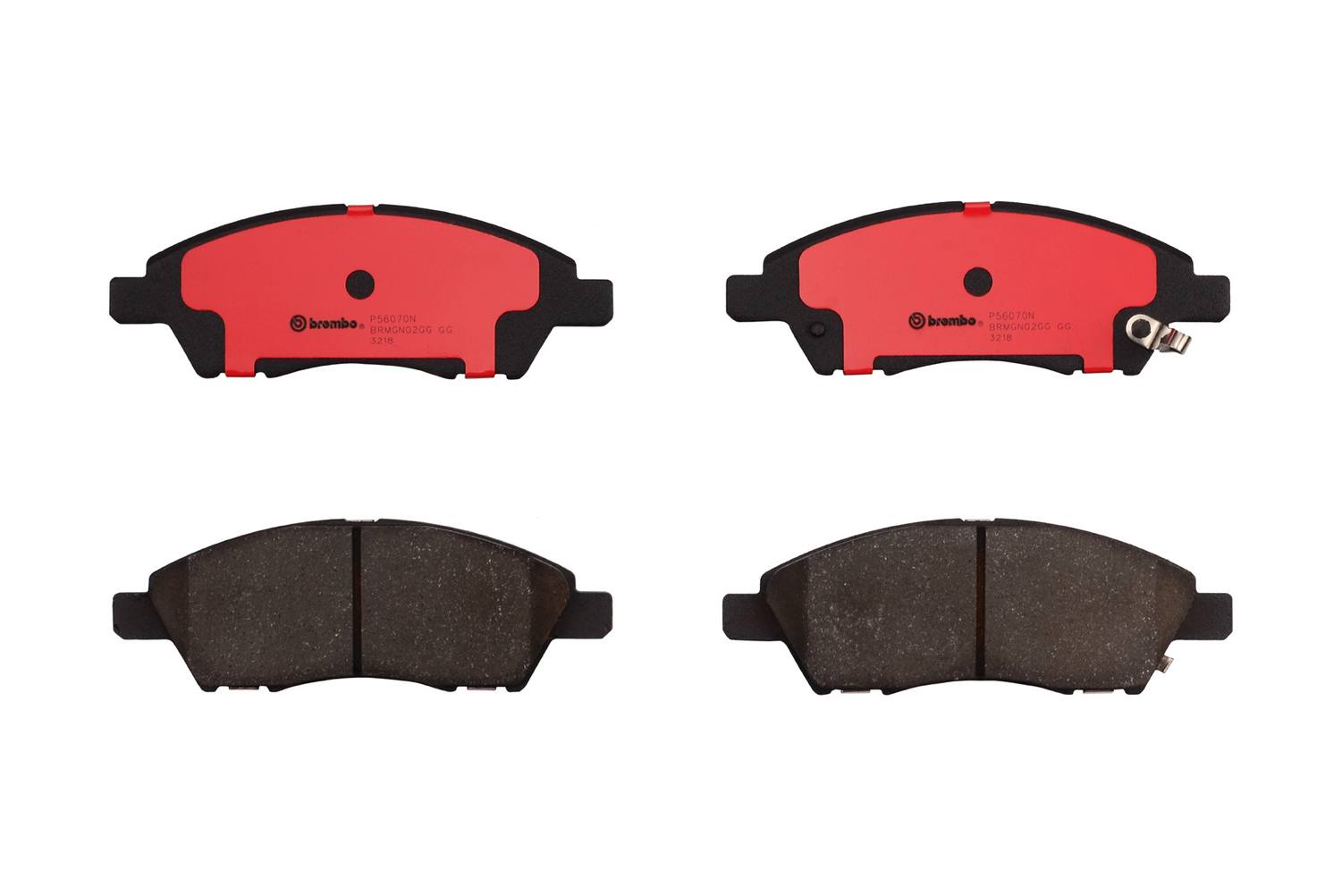 Nissan Disc Brake Pad Set - Front (Ceramic) D10601HL0B Brembo