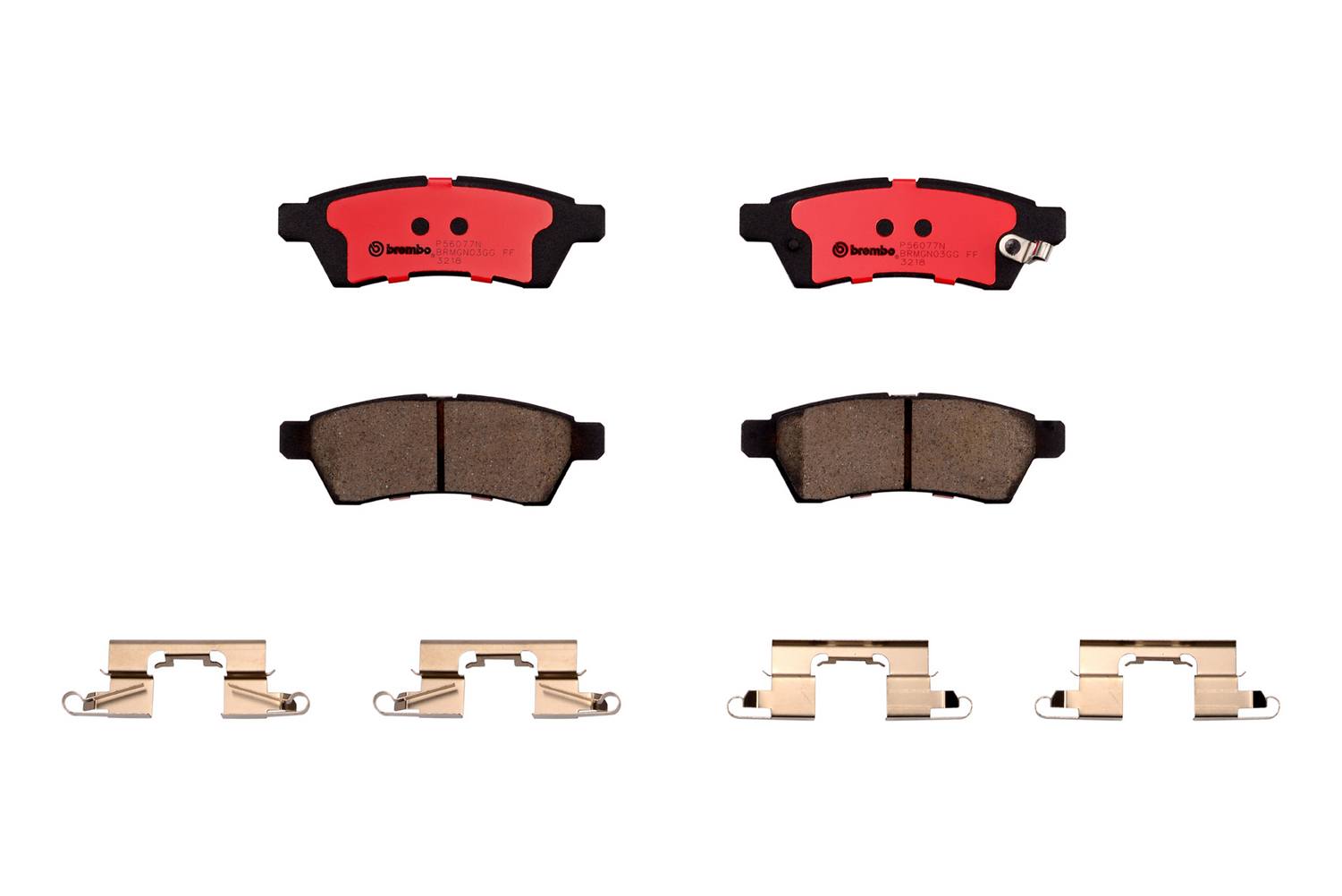 Nissan Suzuki Disc Brake Pad Set - Rear (Ceramic) 44060EA085 Brembo