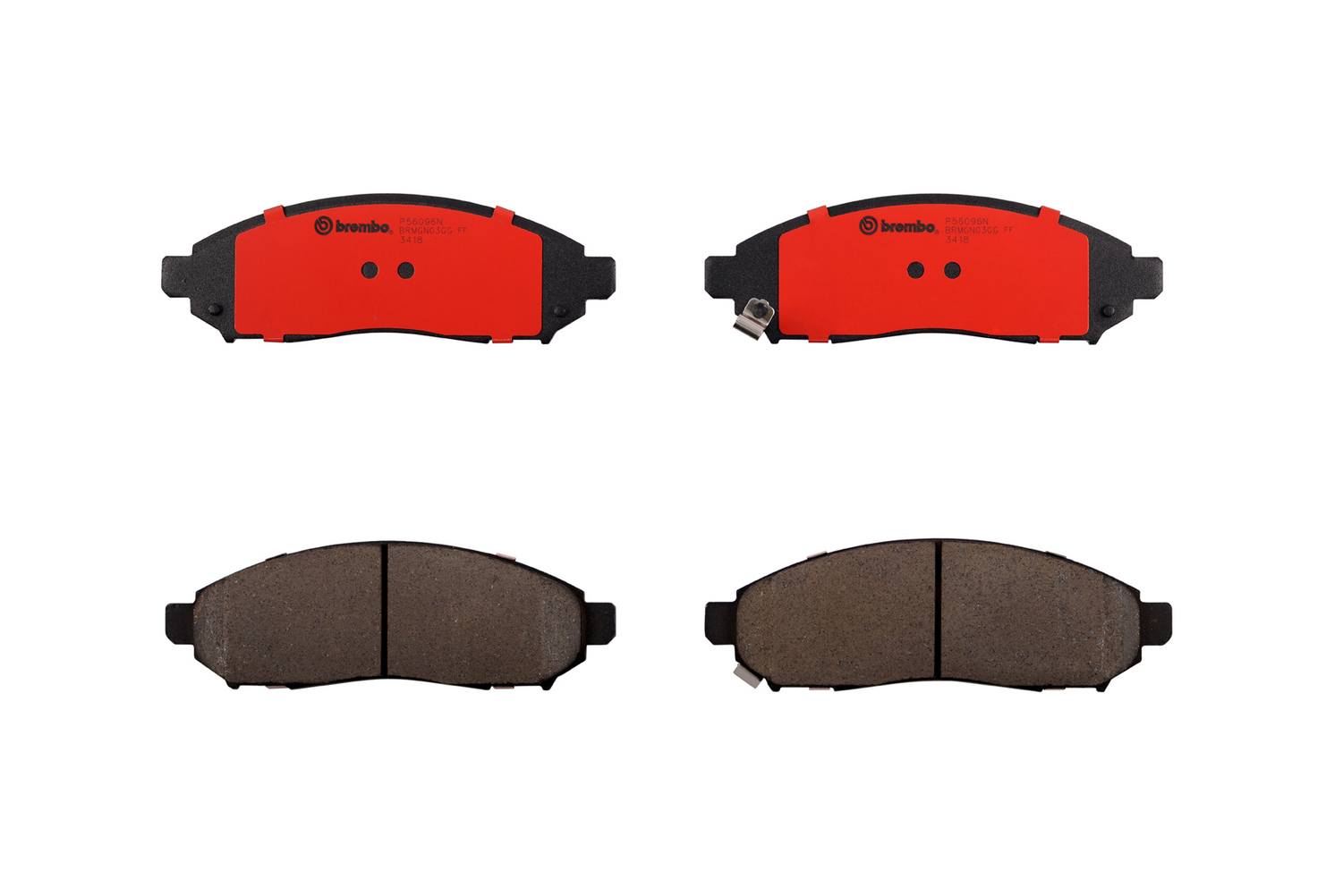 Chevrolet Nissan Disc Brake Pad Set - Front (Ceramic) D1M60CY70B Brembo