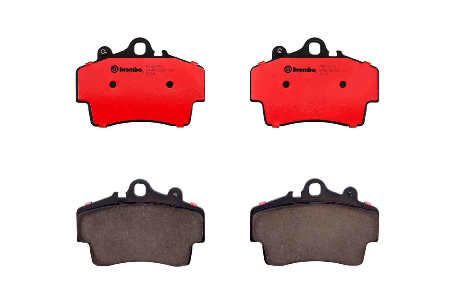 Porsche Disc Brake Pad Set - Front (Ceramic) 98735193903 Brembo