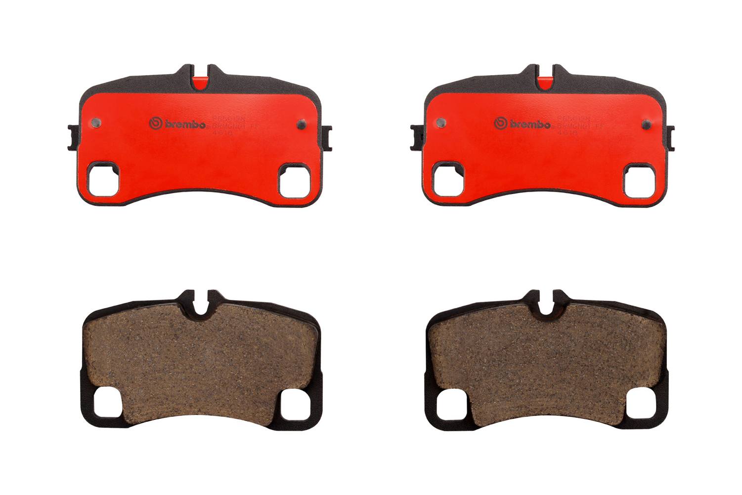 Porsche Disc Brake Pad Set - Rear (Ceramic) 99735294905 Brembo