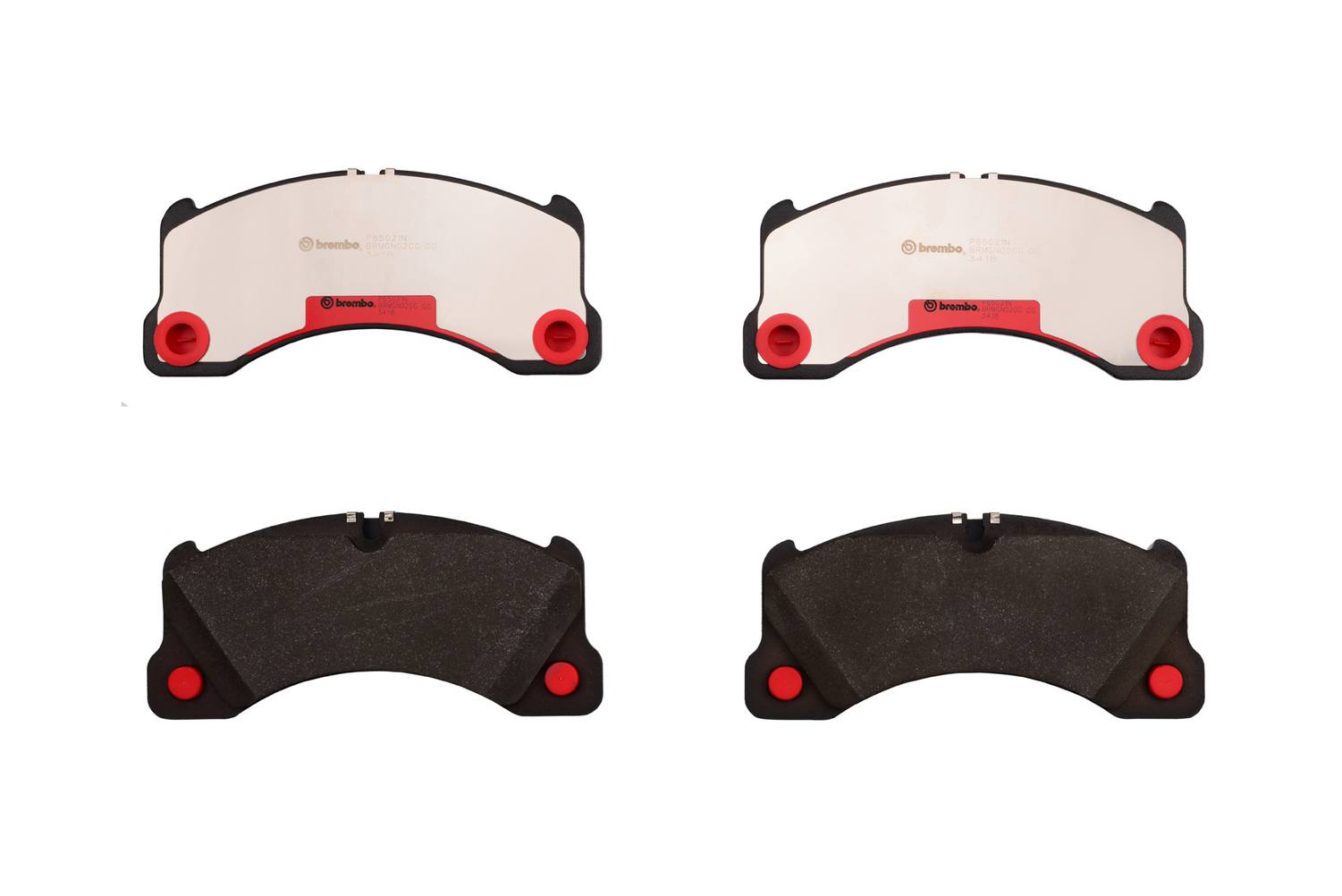 Porsche Disc Brake Pad Set - Front (Ceramic) PAA698151 Brembo