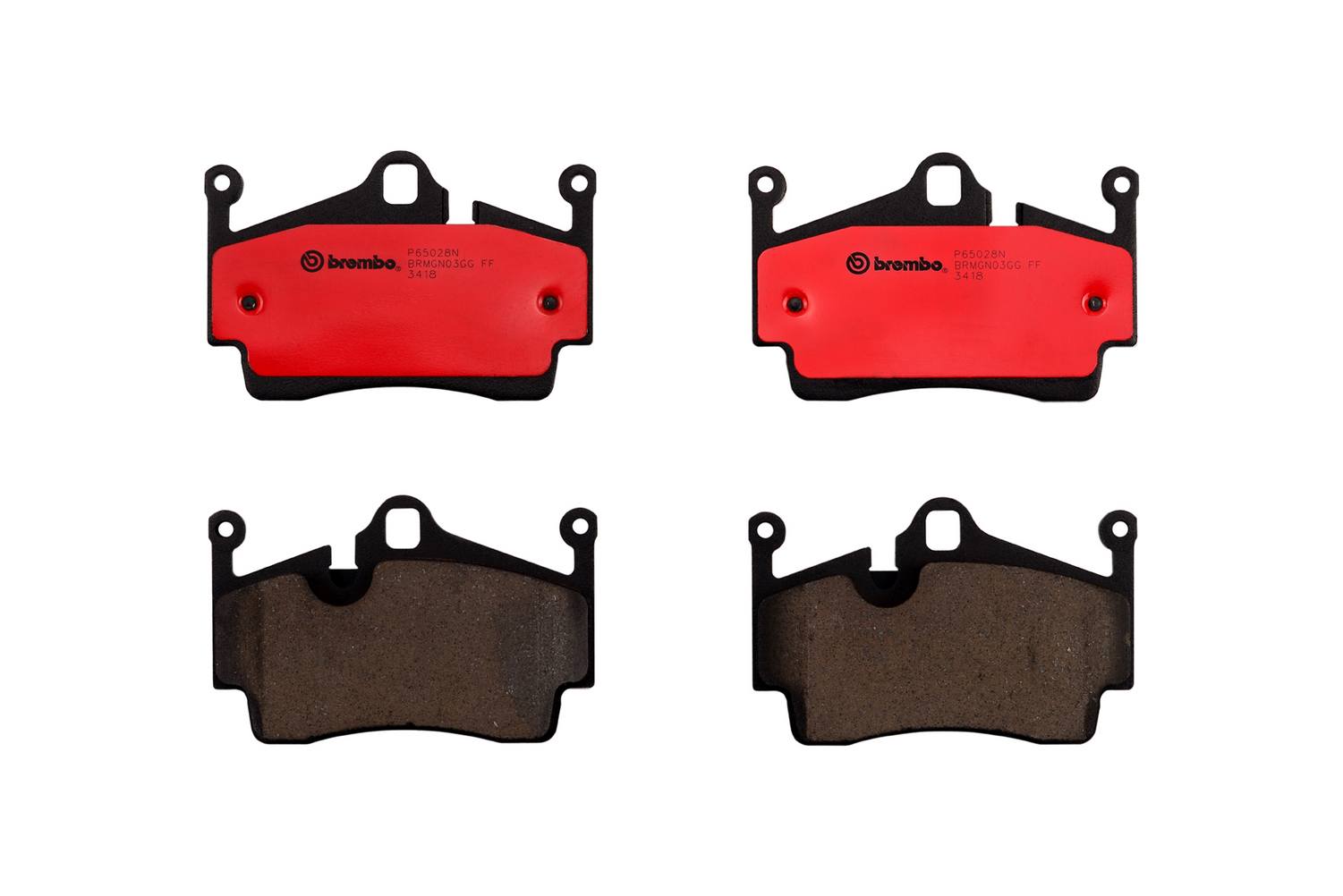 Porsche Disc Brake Pad Set - Rear (Ceramic) 99735293900 Brembo