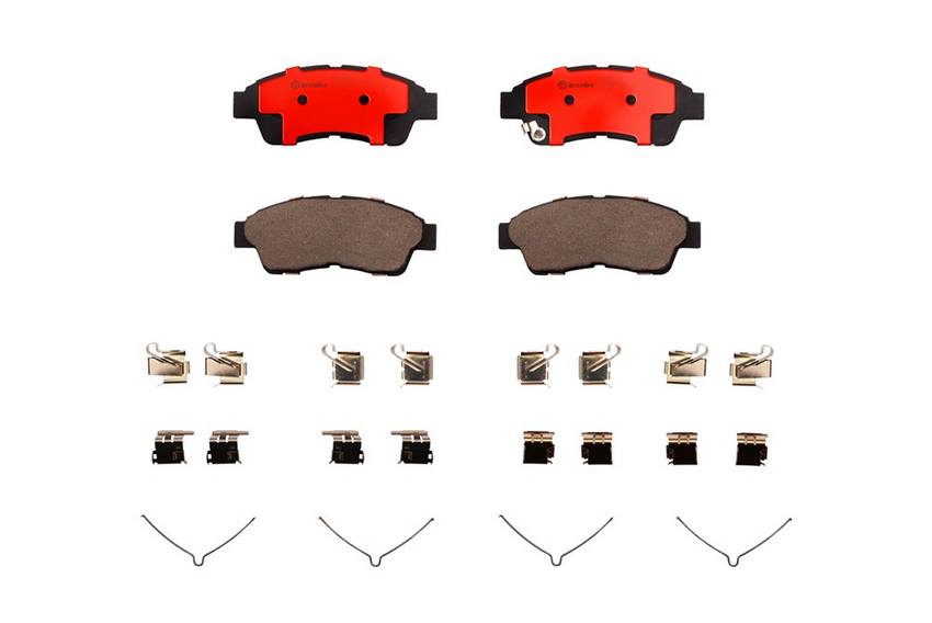 Toyota Lexus Disc Brake Pad Set - Front (Ceramic) 044912B050 Brembo