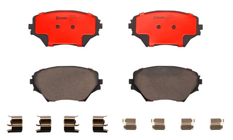 Toyota Disc Brake Pad Set - Front (Ceramic) 0446542130 Brembo