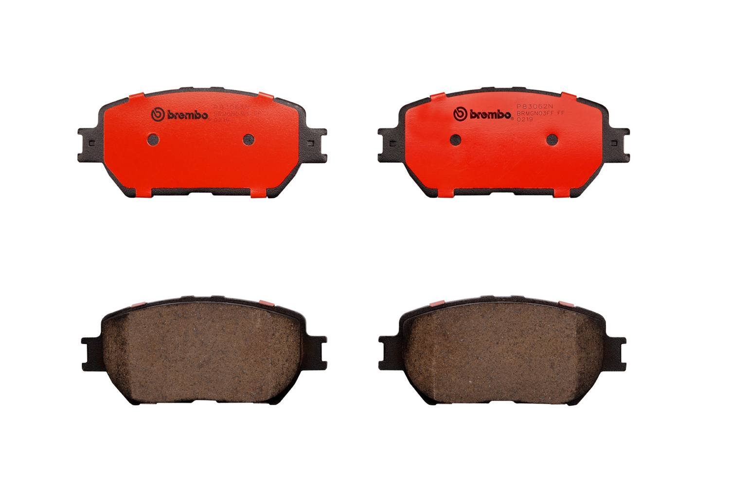 Toyota Lexus Disc Brake Pad Set - Front (Ceramic) 0446533340 Brembo