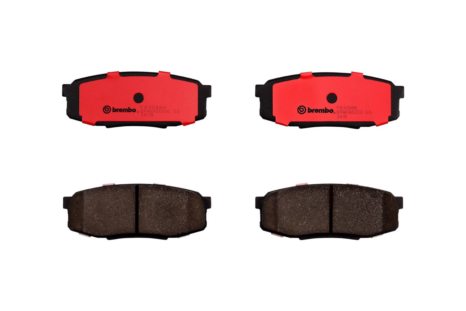 Toyota Lexus Disc Brake Pad Set - Rear (Ceramic) 044660C010 Brembo