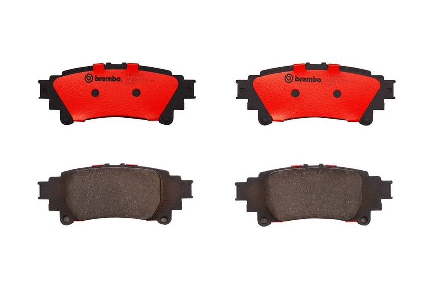 Lexus Disc Brake Pad Set - Rear (Ceramic) 0446630312 Brembo