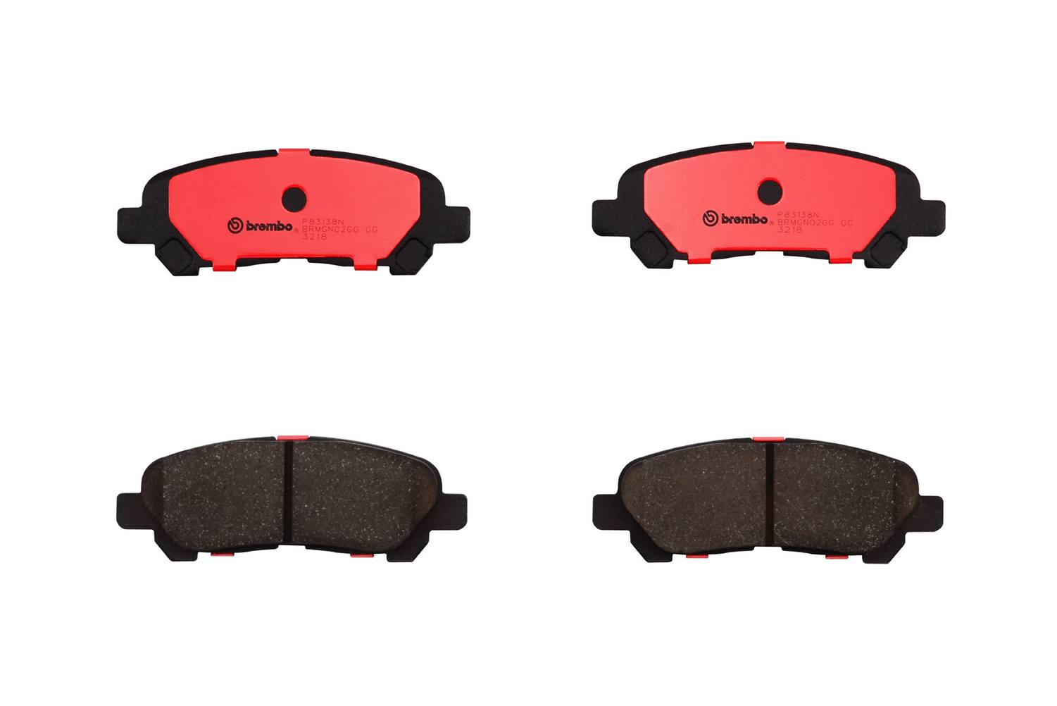 Toyota Disc Brake Pad Set - Rear (Ceramic) 0446648120 Brembo