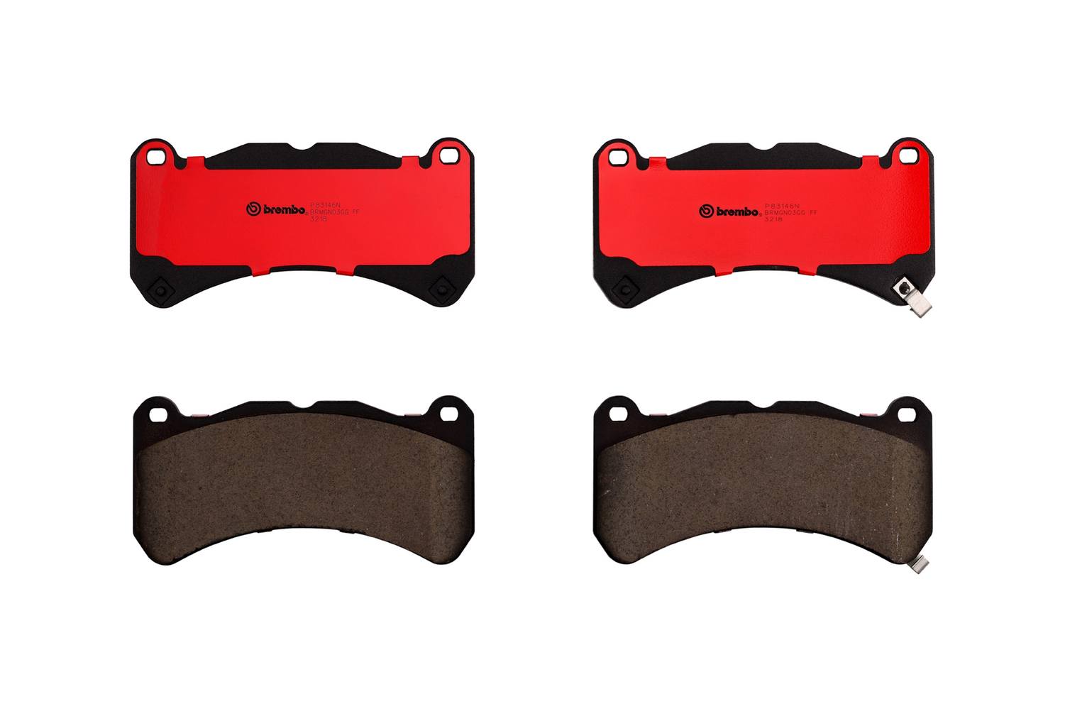 Lexus Disc Brake Pad Set - Front (Ceramic) 044650W170 Brembo