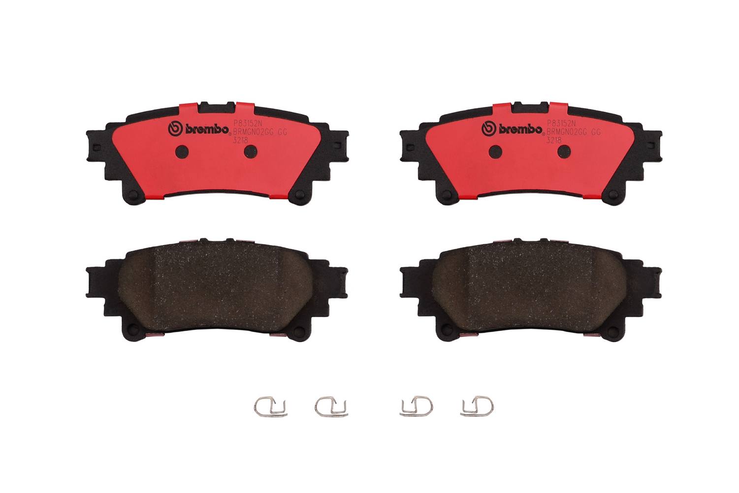 Lexus Toyota Disc Brake Pad Set - Rear (Ceramic) 044660E010 Brembo