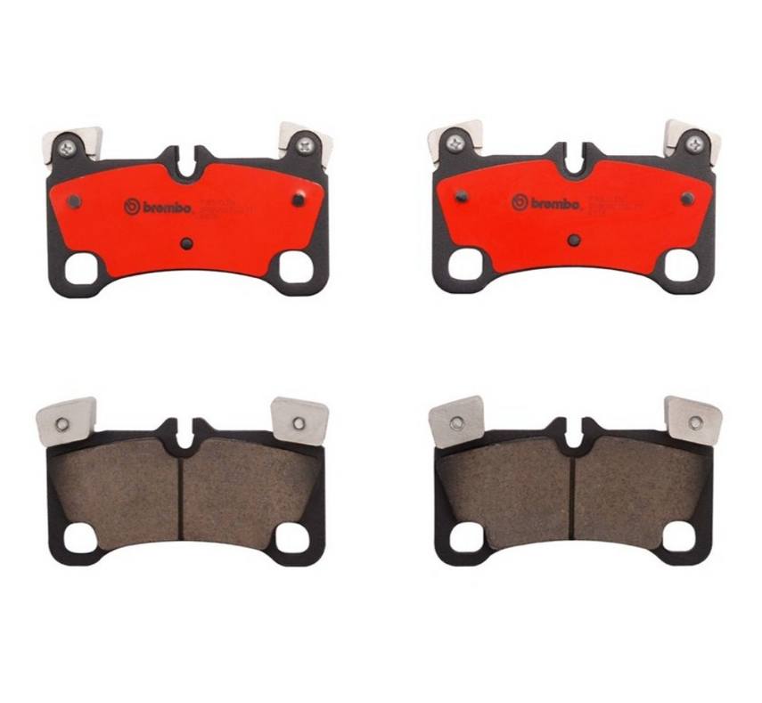 Porsche Disc Brake Pad Set - Rear (Ceramic) 95535293964 Brembo