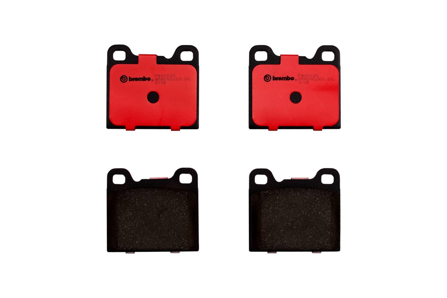 Volvo Disc Brake Pad Set - Rear (Ceramic) 31261185 Brembo