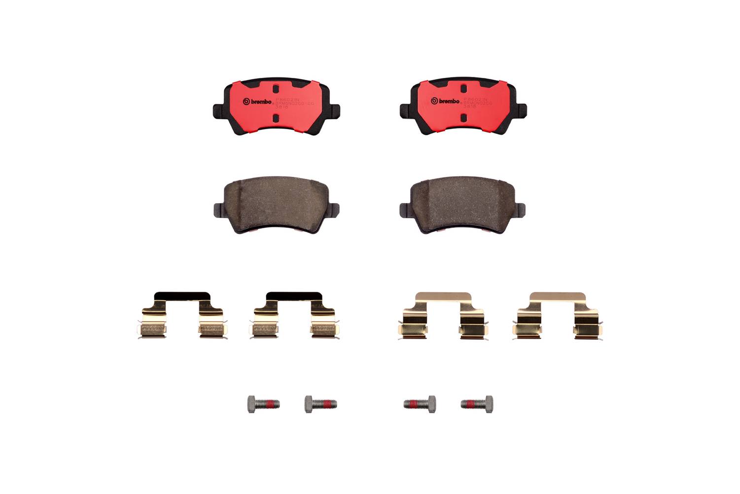 Land Rover Volvo Disc Brake Pad Set - Rear (Ceramic) 32300257 Brembo