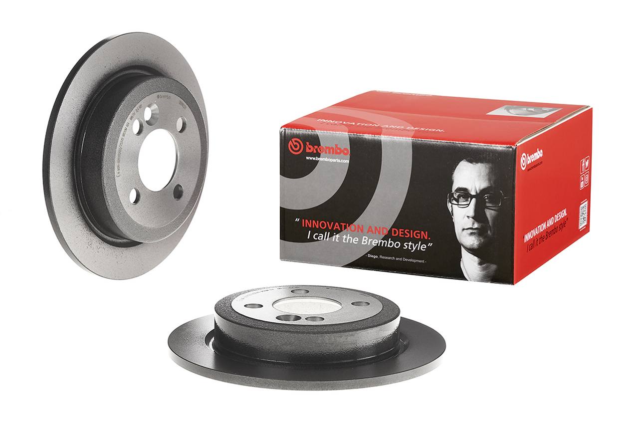 Mini Disc Brake Pad and Rotor Kit – Rear (259mm) (Ceramic) Brembo 