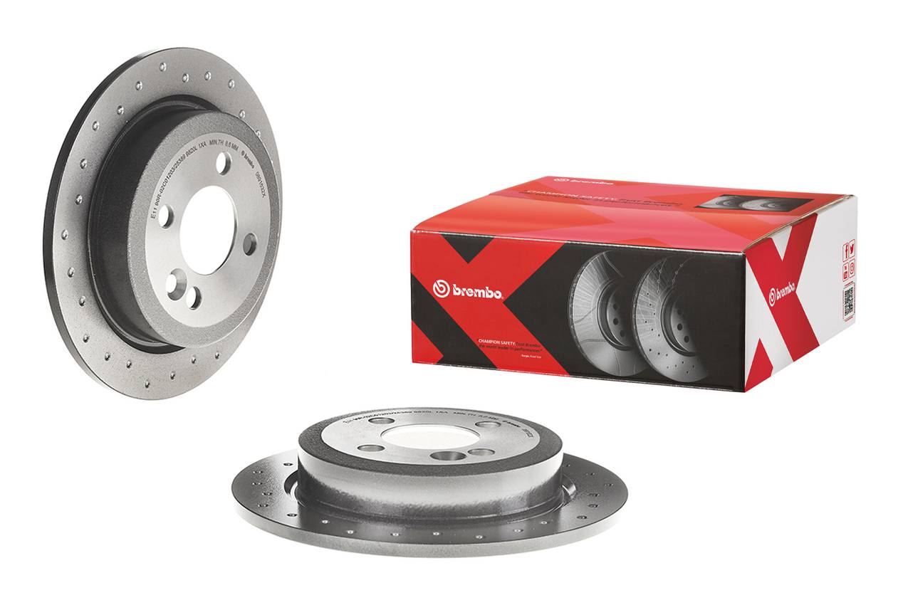 Mini Disc Brake Rotor – Rear (259mm) 34216774987 Brembo Brembo