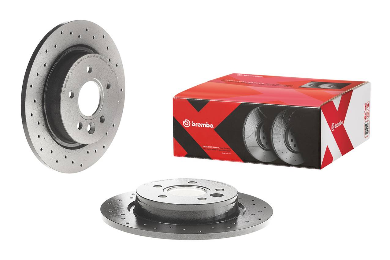 Volvo Disc Brake Rotor - Rear (280mm) 31499632 Brembo