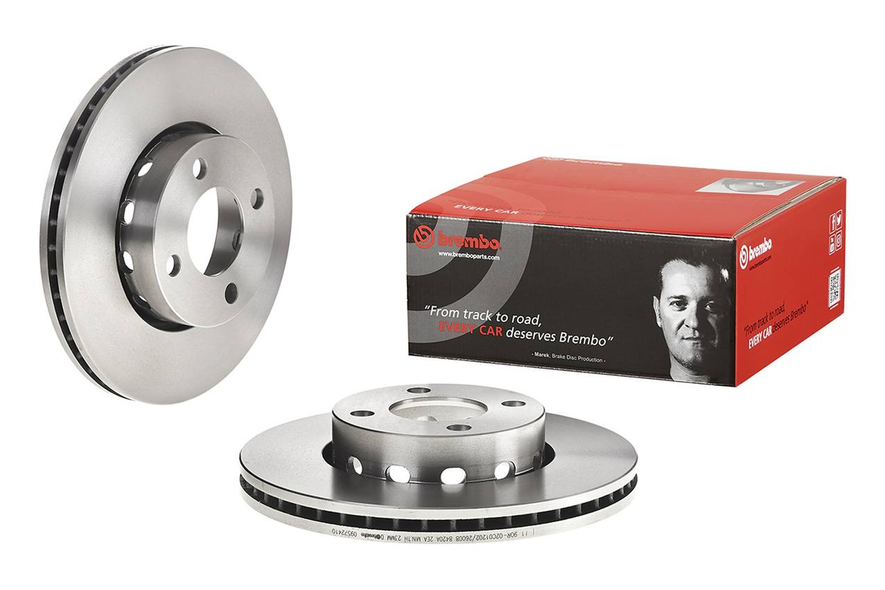 Audi Disc Brake Rotor - Front (276mm) 8A0615301C Brembo