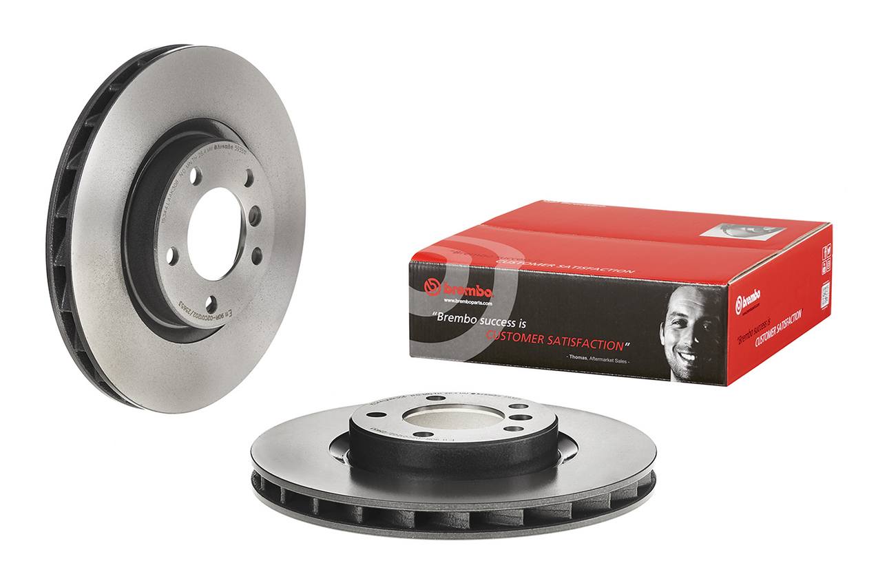 BMW Disc Brake Pad and Rotor Kit - Front (315mm) (Low-Met) Brembo