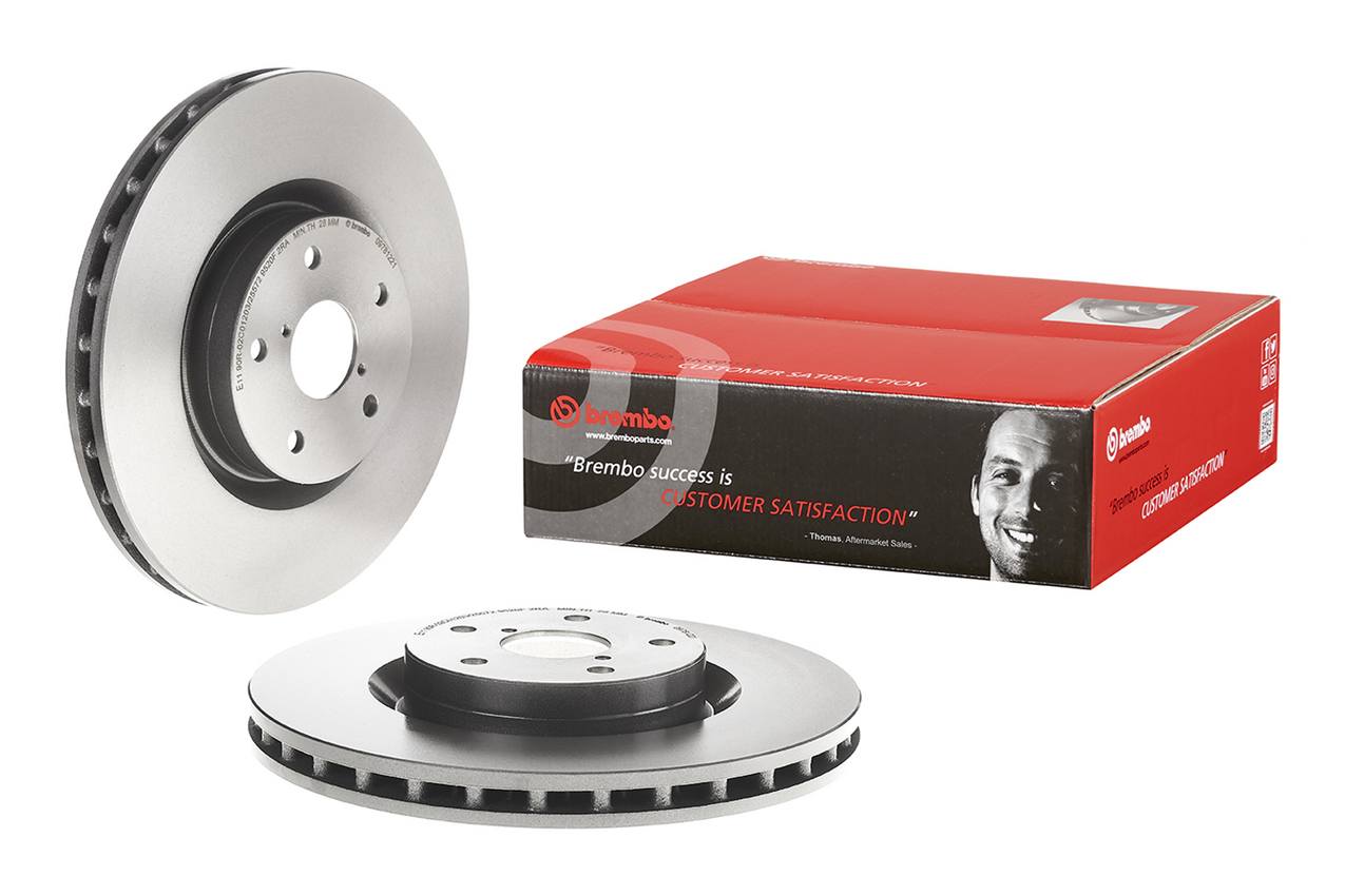 Subaru Disc Brake Pad and Rotor Kit – Front (326mm) (Ceramic) Brembo Brembo  KT00073