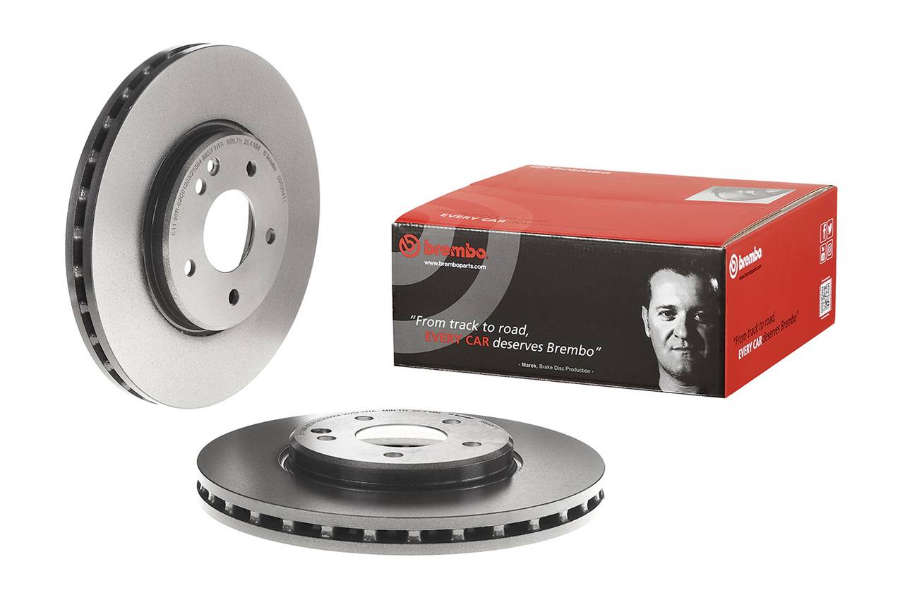 Mercedes Chrysler Disc Brake Rotor - Front (300mm) 2104212512 Brembo