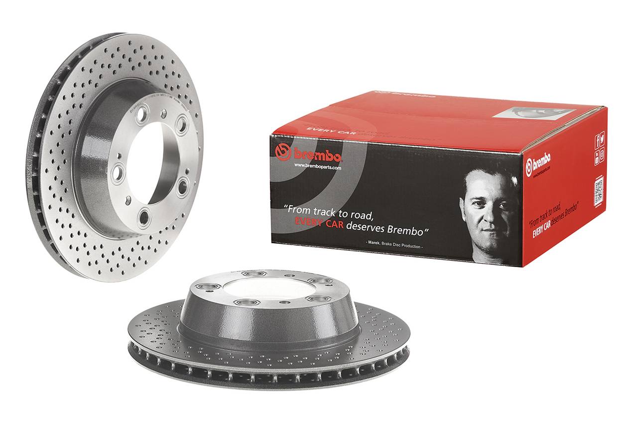 Kit pastillas de freno deportivas traseras Sport Brembo HP2000 WIESMANN MF3  Roadster 3.2 252 Kw 07/