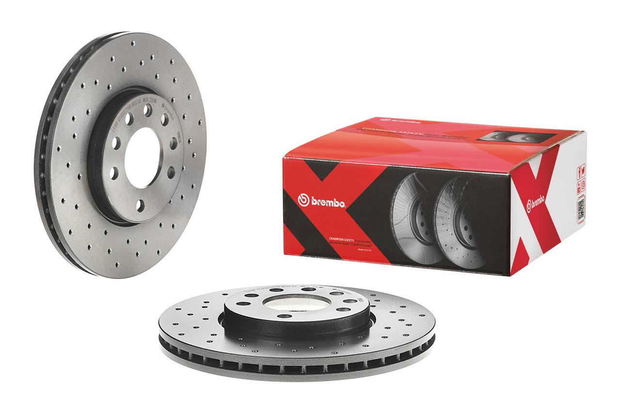 Saab Disc Brake Rotor - Front (285mm) 93171497 Brembo