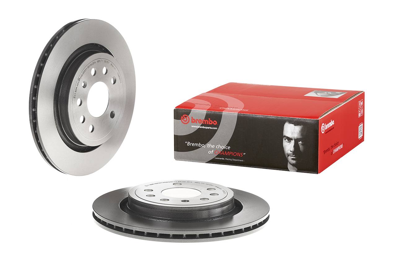 Saab Disc Brake Pad and Rotor Kit - Rear (292mm) (Low-Met) Brembo