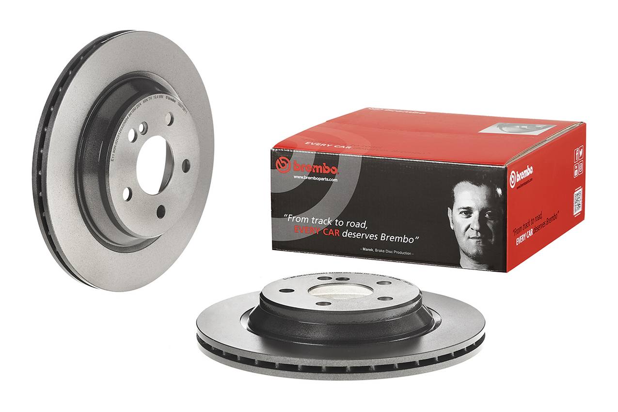 Mercedes Disc Brake Rotor - Rear (300mm) 2204230212 Brembo