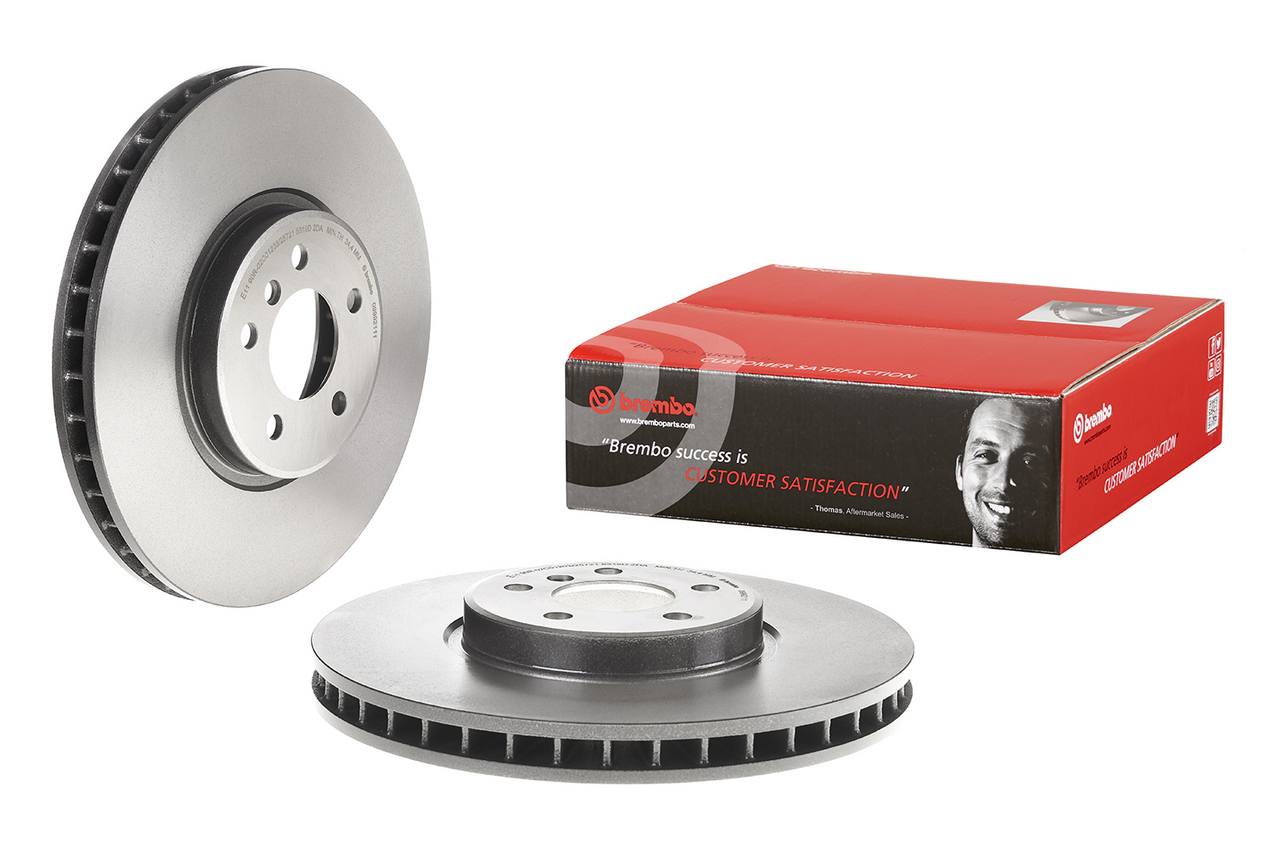 BMW Disc Brake Pad and Rotor Kit - Front (365mm) (Low-Met) Brembo