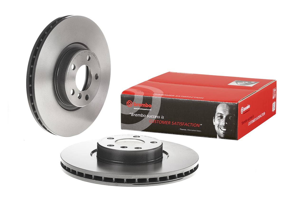 BMW Disc Brake Pad and Rotor Kit - Front (348mm) (Low-Met) Brembo