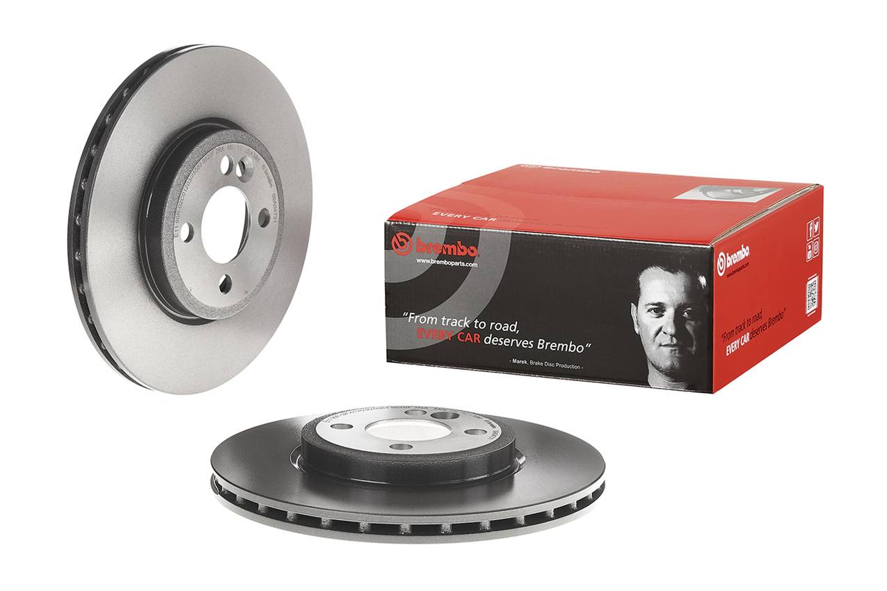 Mini Disc Brake Pad and Rotor Kit - Front (294mm) (Low-Met) Brembo