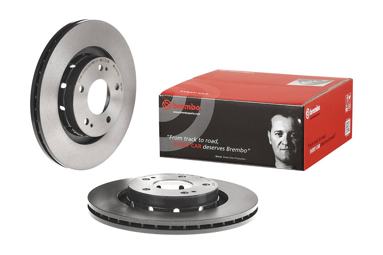 Mitsubishi Disc Brake Rotor - Front (294mm) MR205215 Brembo