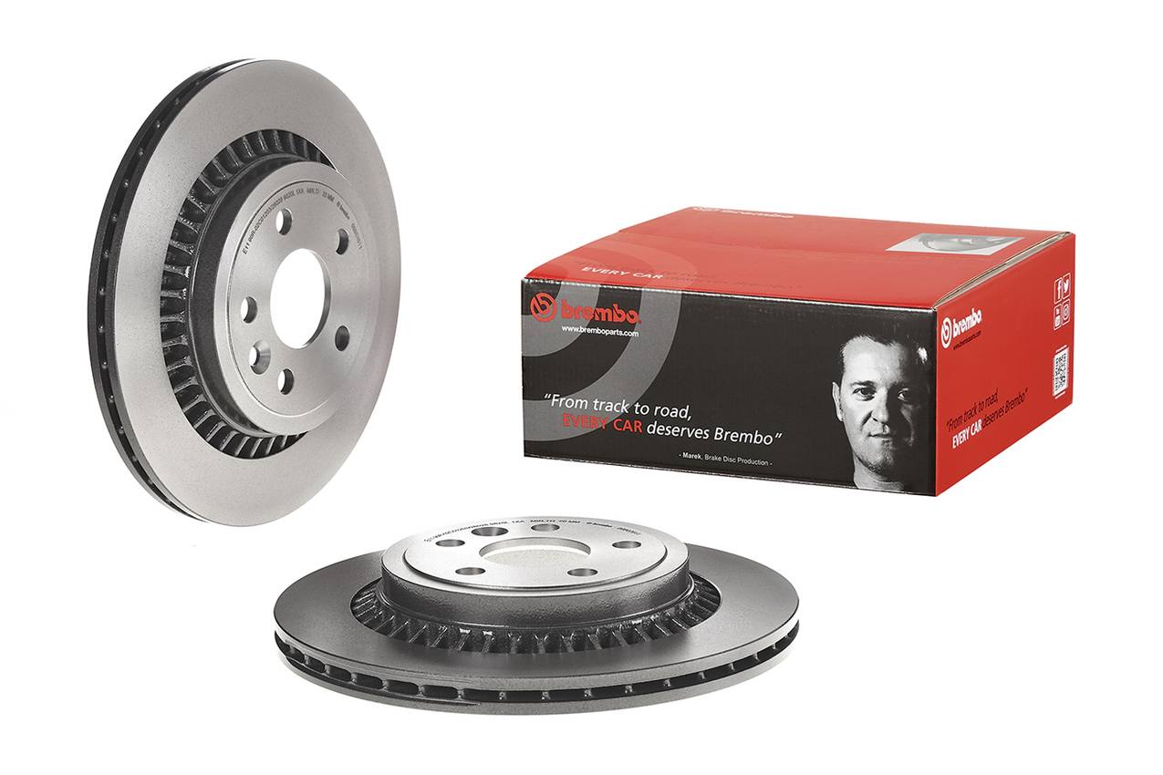 Volvo Disc Brake Rotor - Rear (302mm) 31471033 Brembo